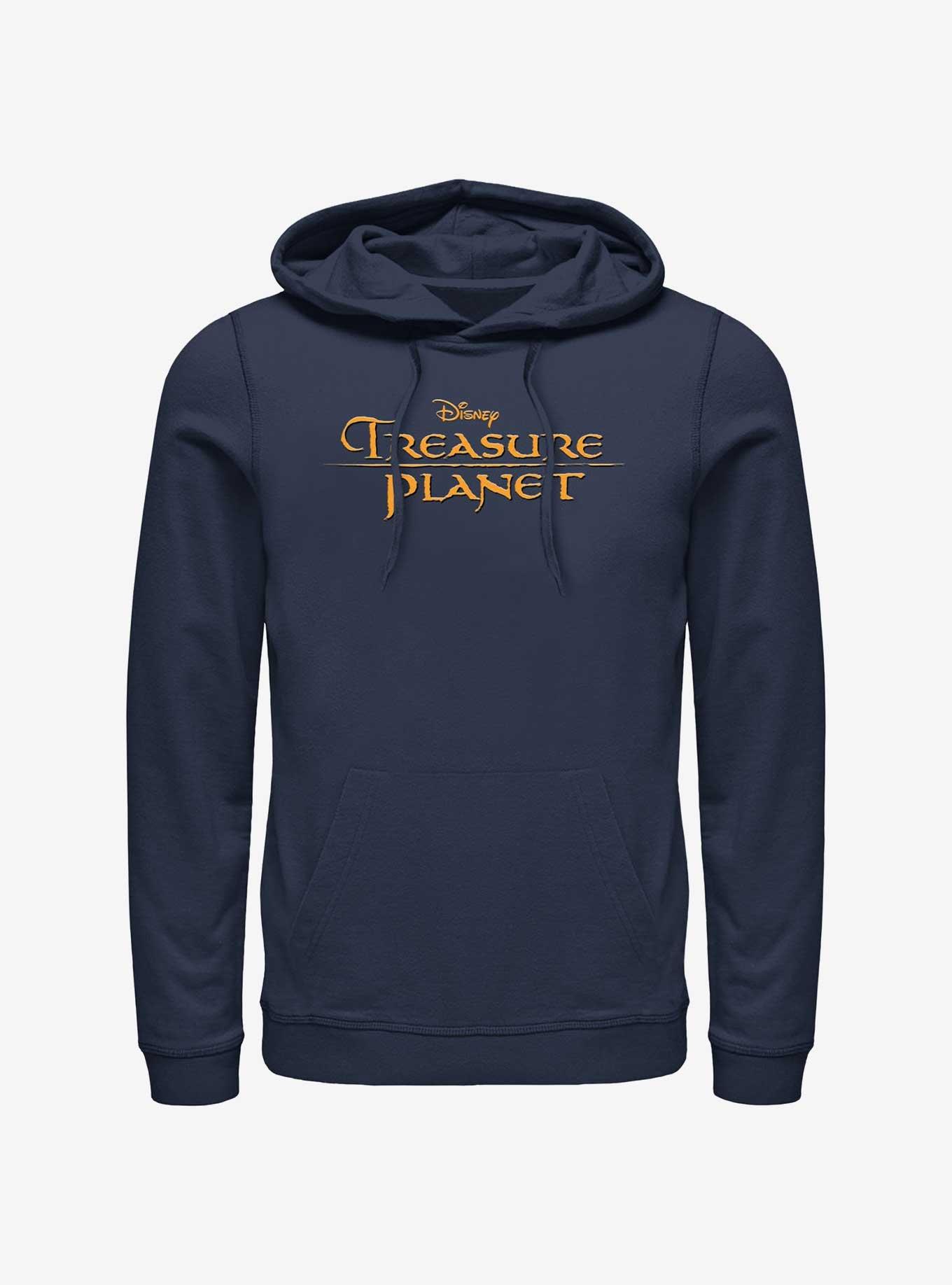 Disney Treasure Planet Logo Hoodie, NAVY, hi-res