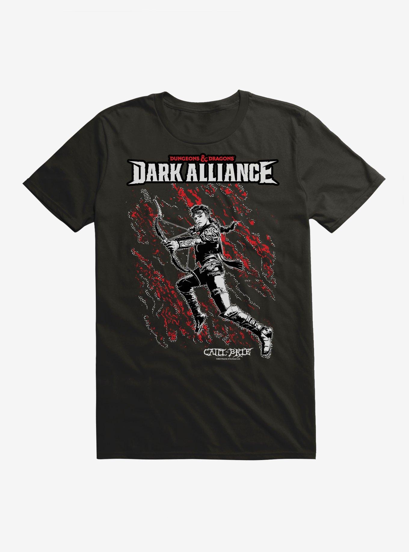 Dungeons & Dragons Dark Alliance Catti-Brie T-Shirt, BLACK, hi-res