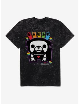 Skelanimals Maxx Pride Queer Mineral Wash T-Shirt, , hi-res