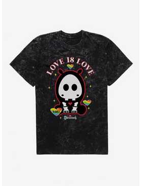 Skelanimals Thomas Love Is Love Mineral Wash T-Shirt, , hi-res