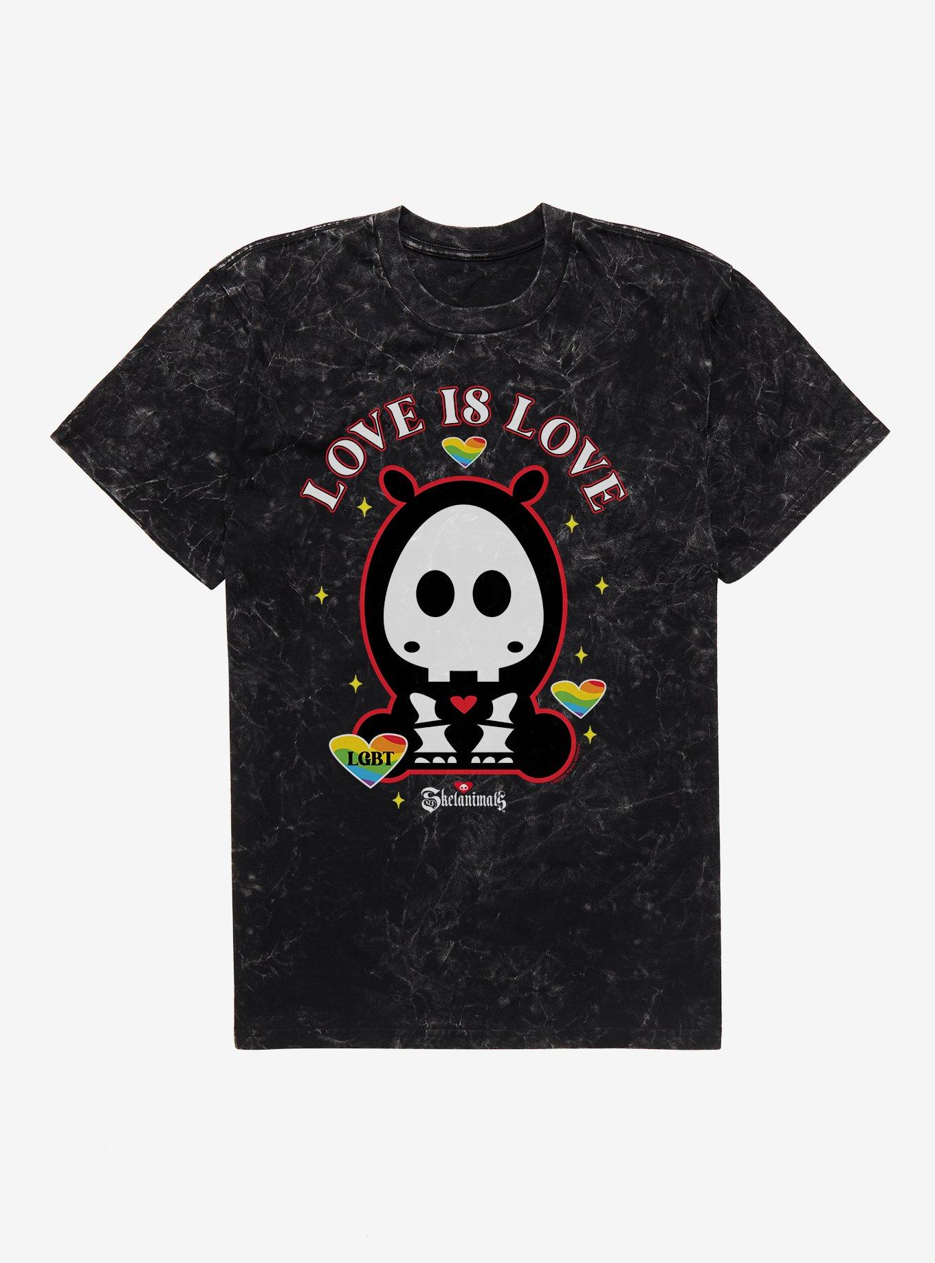 Skelanimals Thomas Love Is Love Mineral Wash T-Shirt, , hi-res