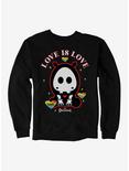 Skelanimals Thomas Love Is Love Sweatshirt, BLACK, hi-res
