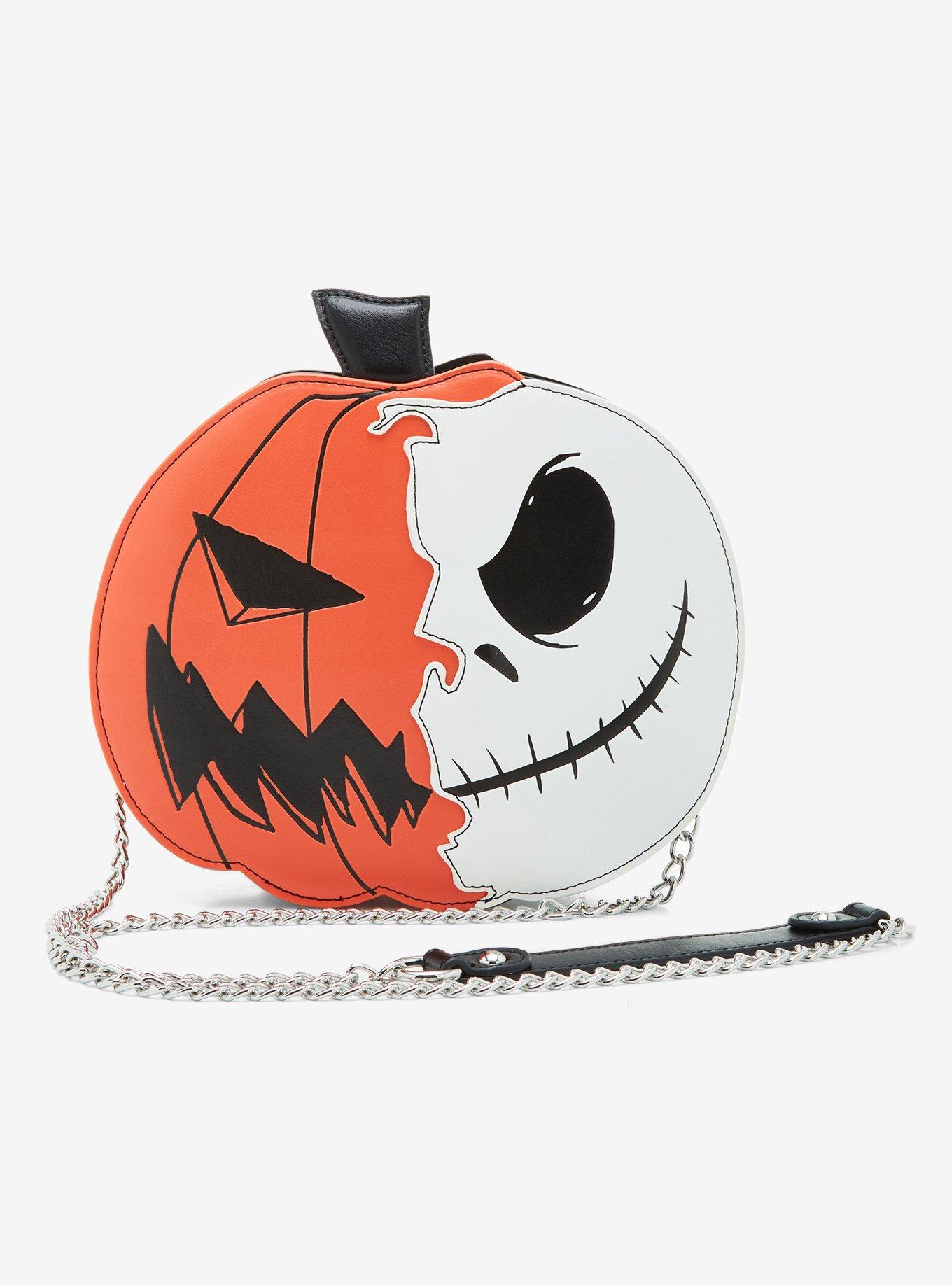 jack skellington with pumpkin