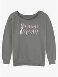 Disney 101 Dalmatians Pawsome Mom Girls Slouchy Sweatshirt, GRAY HTR, hi-res