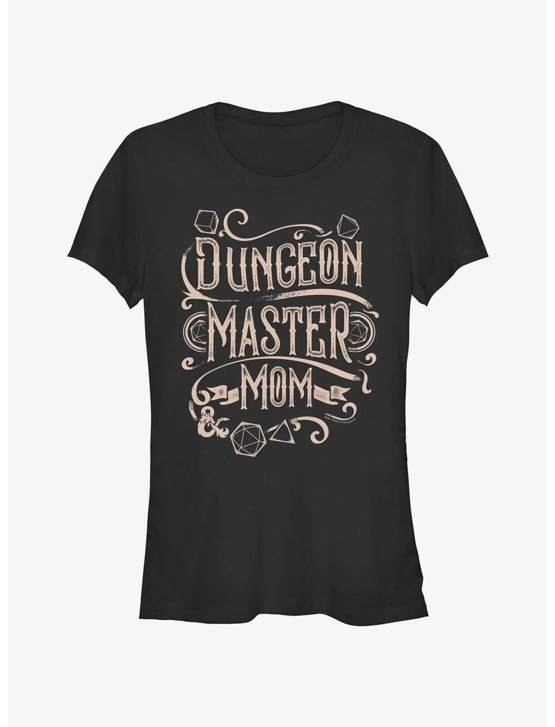 Dungeons & Dragons Dungeon Master Mom Girls T-Shirt, BLACK, hi-res
