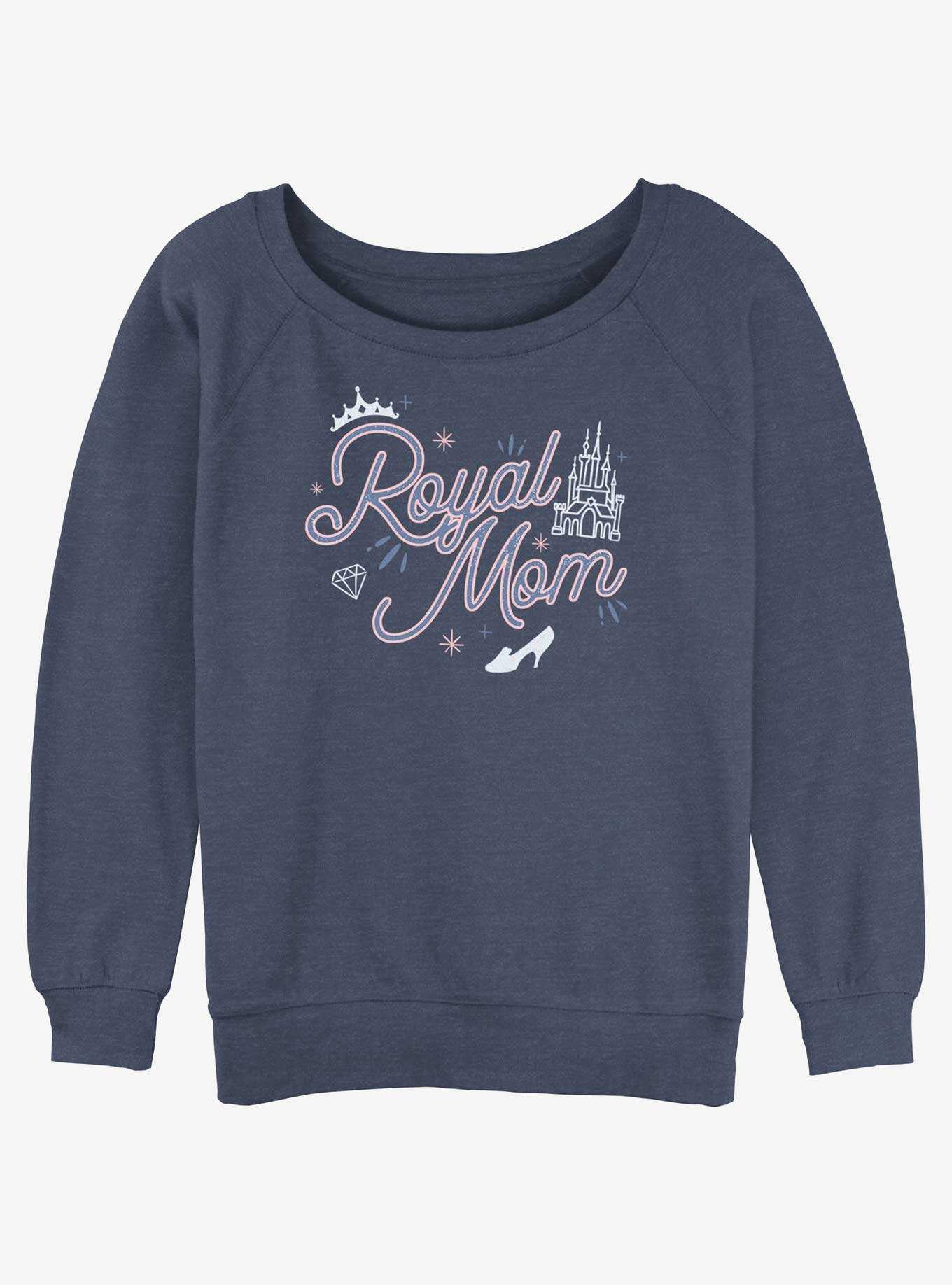 Disney Princesses Royal Mom Girls Slouchy Sweatshirt, , hi-res