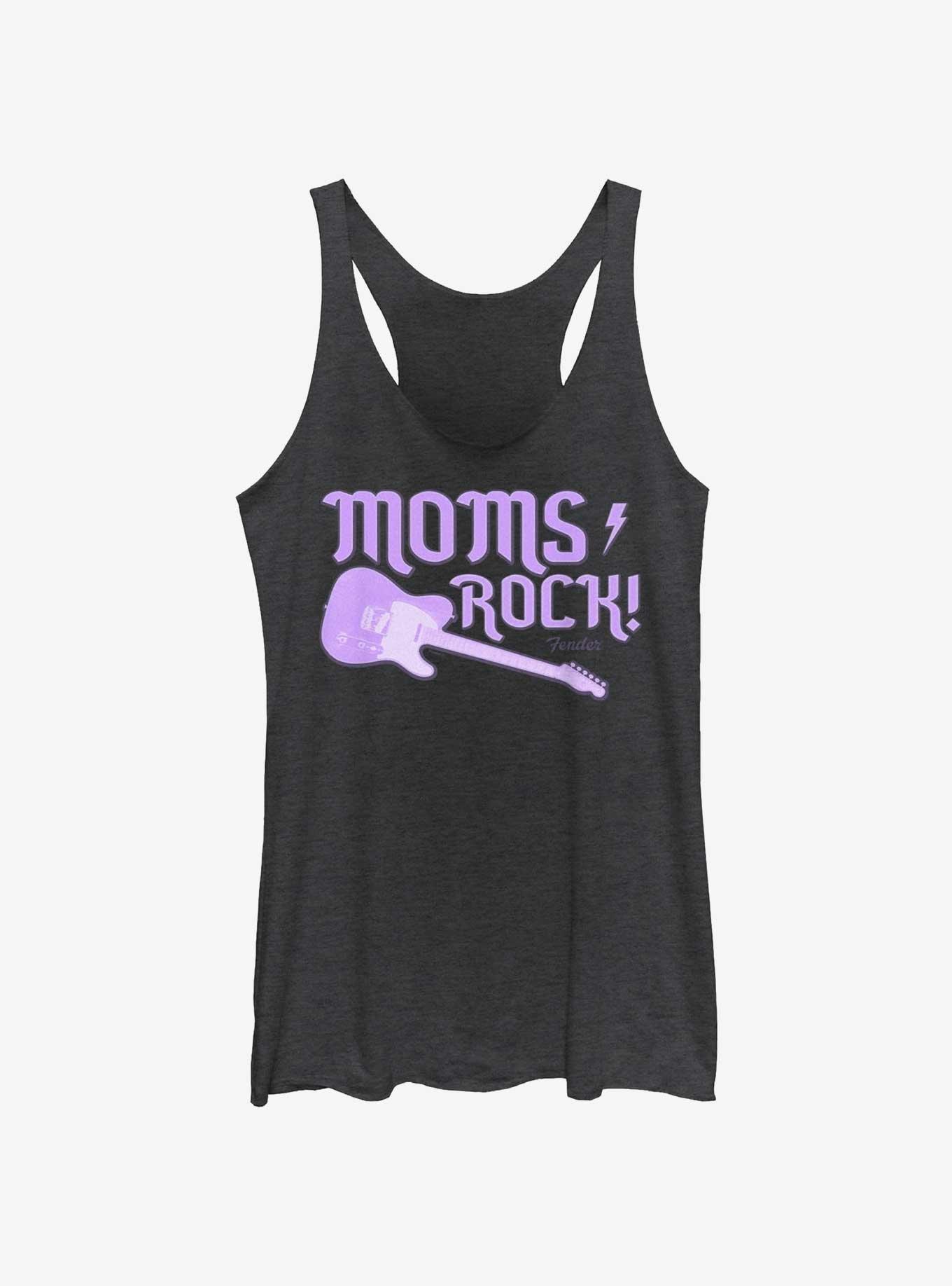 Fender Moms Rock Girls Tank, BLK HTR, hi-res