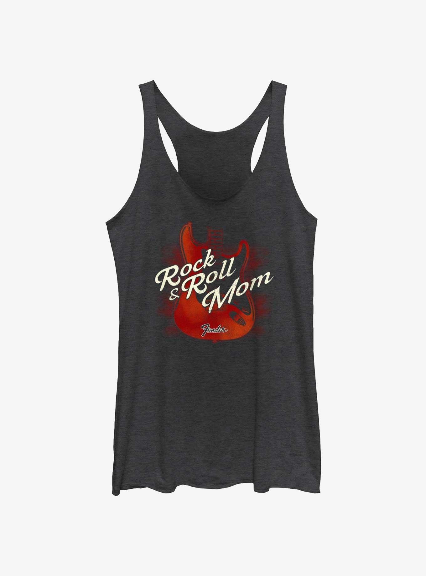 Fender Rock & Roll Mom Girls Tank, BLK HTR, hi-res