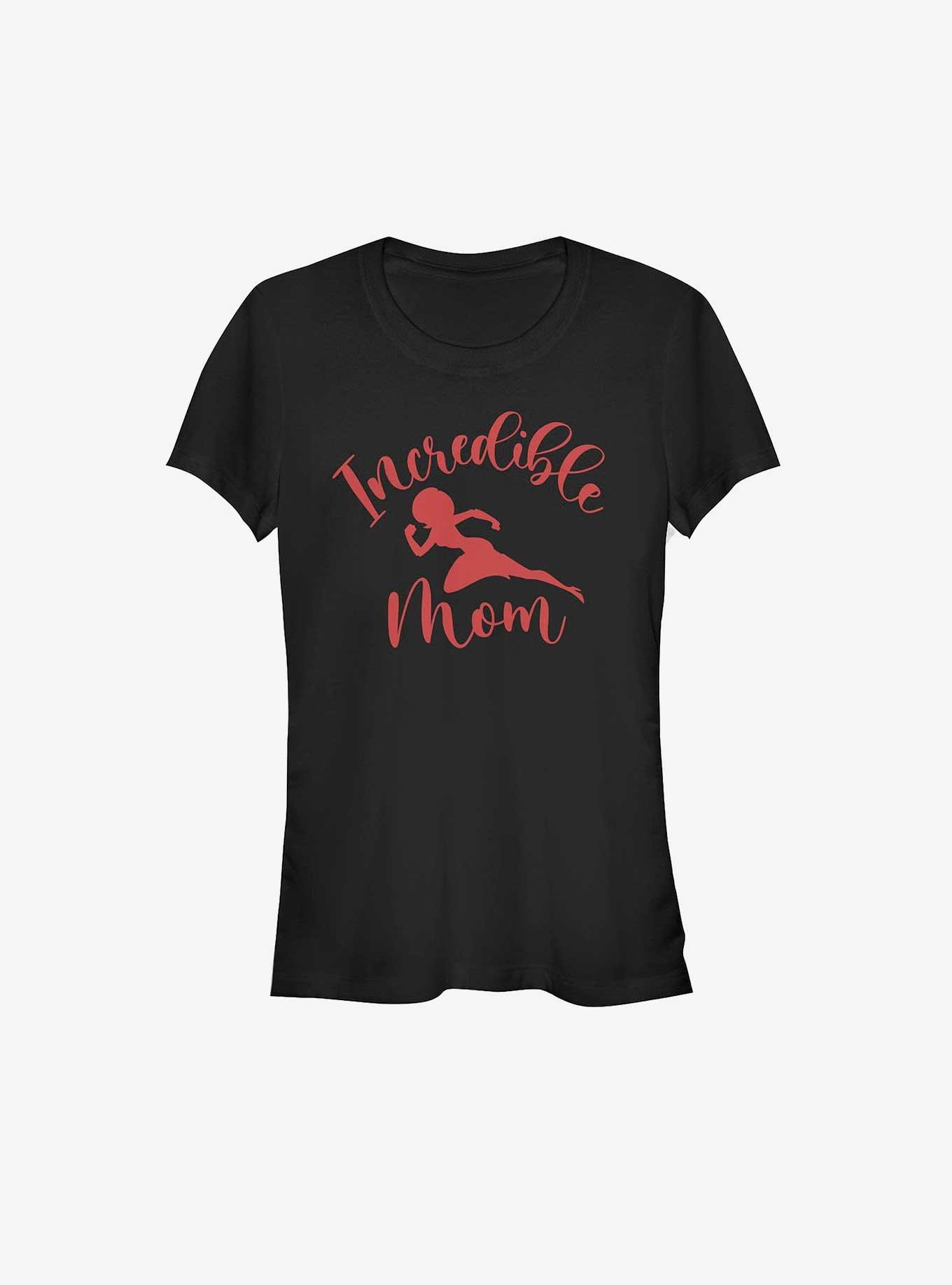 Disney Pixar The Incredibles Incredible Mom Girls T-Shirt, BLACK, hi-res
