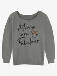 Disney Mickey Mouse Moms Are Fabulous Girls Slouchy Sweatshirt, GRAY HTR, hi-res