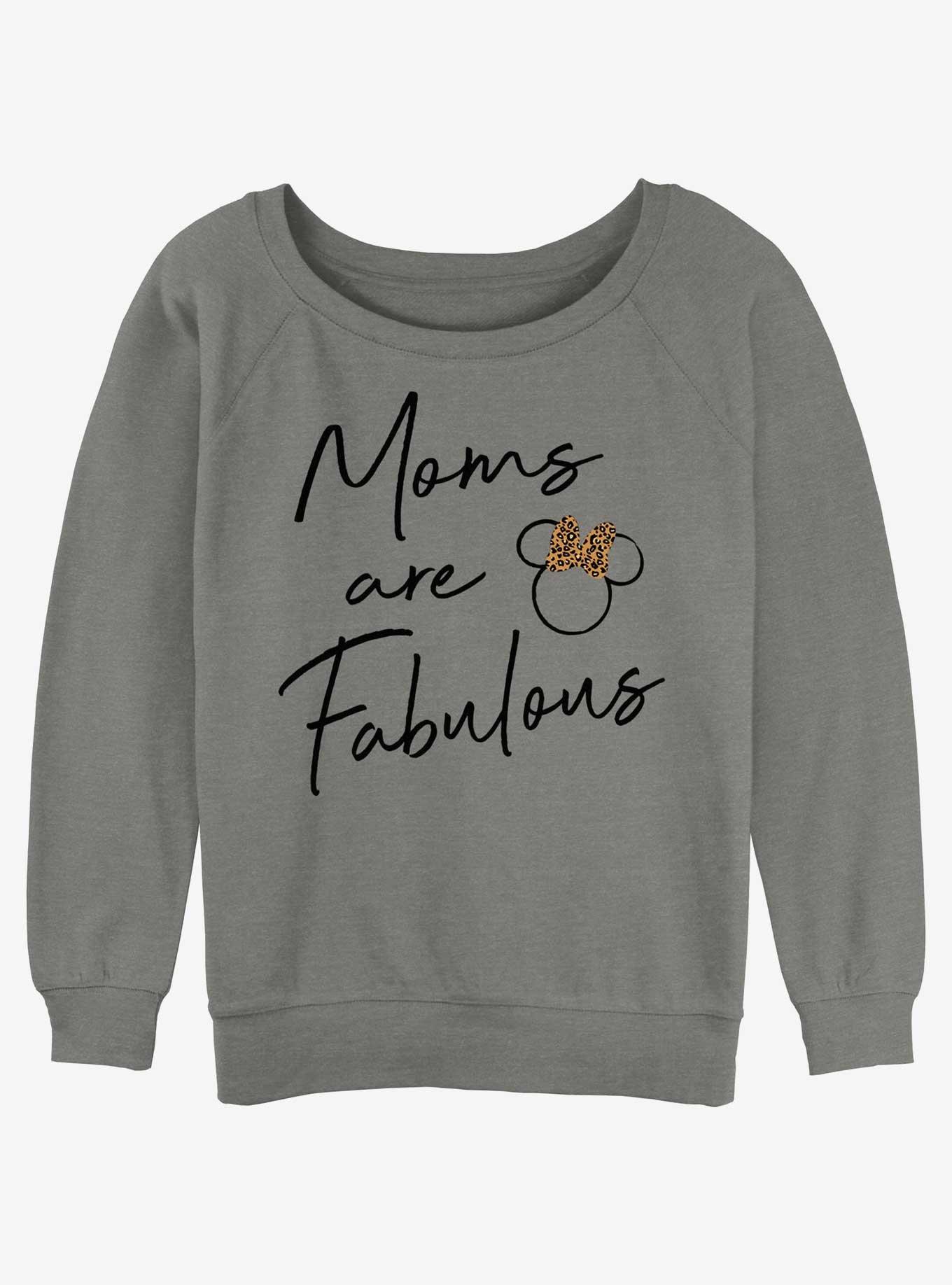 Disney Mickey Mouse Moms Are Fabulous Girls Slouchy Sweatshirt, , hi-res