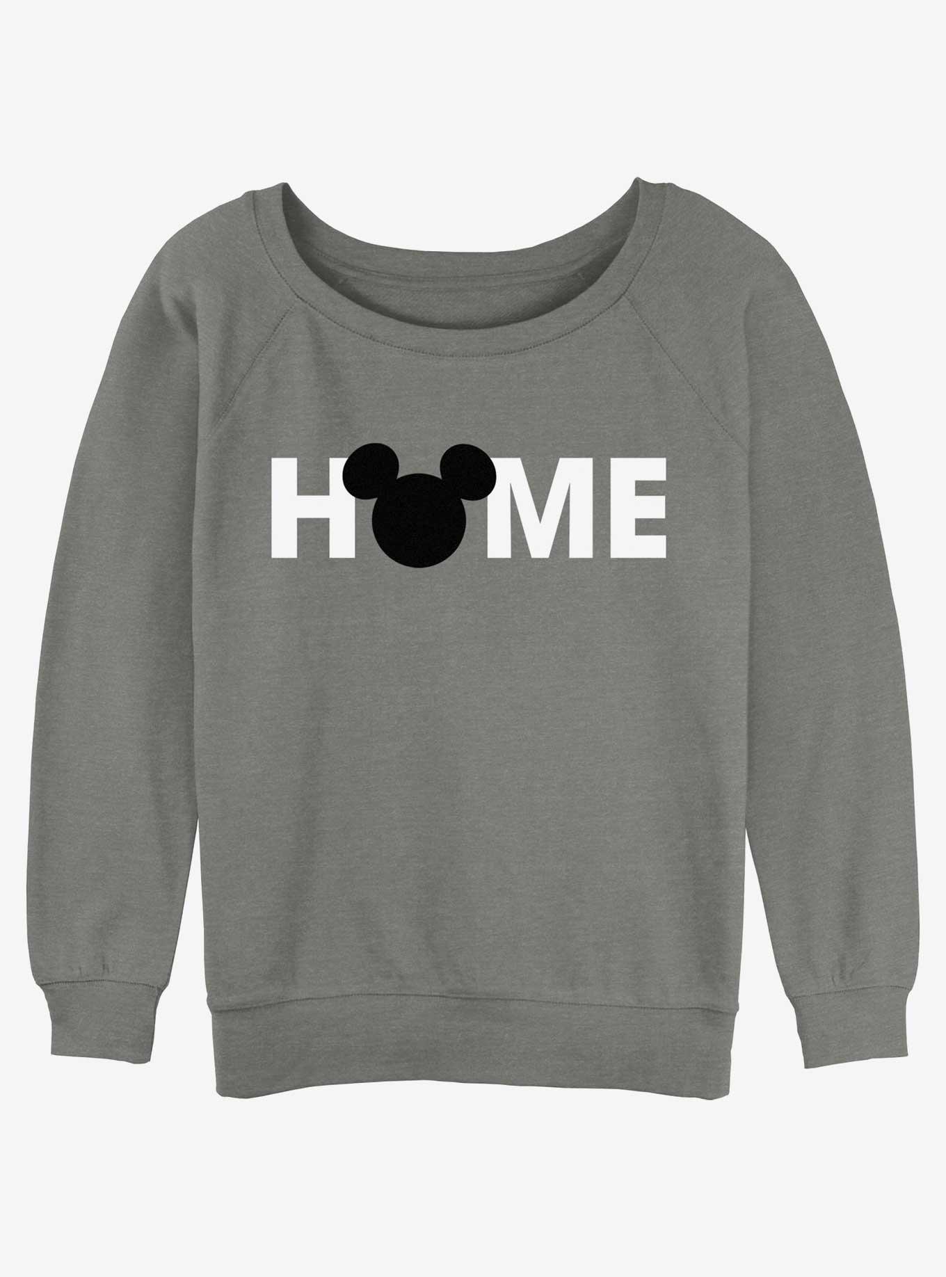 Disney Mickey Mouse Home Girls Slouchy Sweatshirt, , hi-res