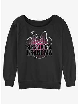 Disney Mickey Mouse Sensational Grandma Girls Slouchy Sweatshirt, , hi-res