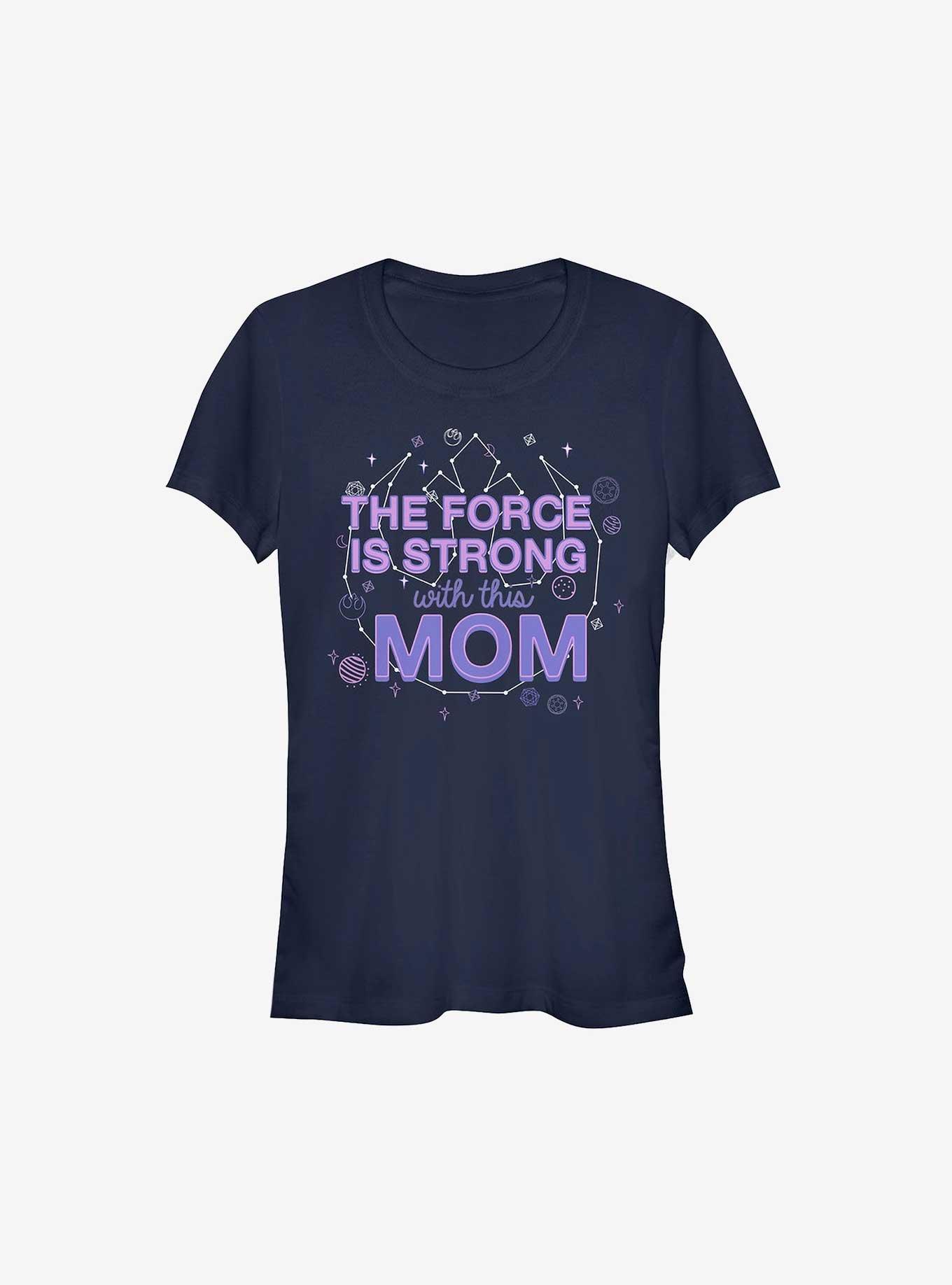 Disney Star Wars The Force Is Strong With This Mom Girls T-Shirt, , hi-res