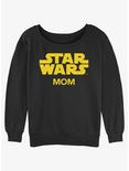 Disney Star Wars Mom Girls Slouchy Sweatshirt, BLACK, hi-res