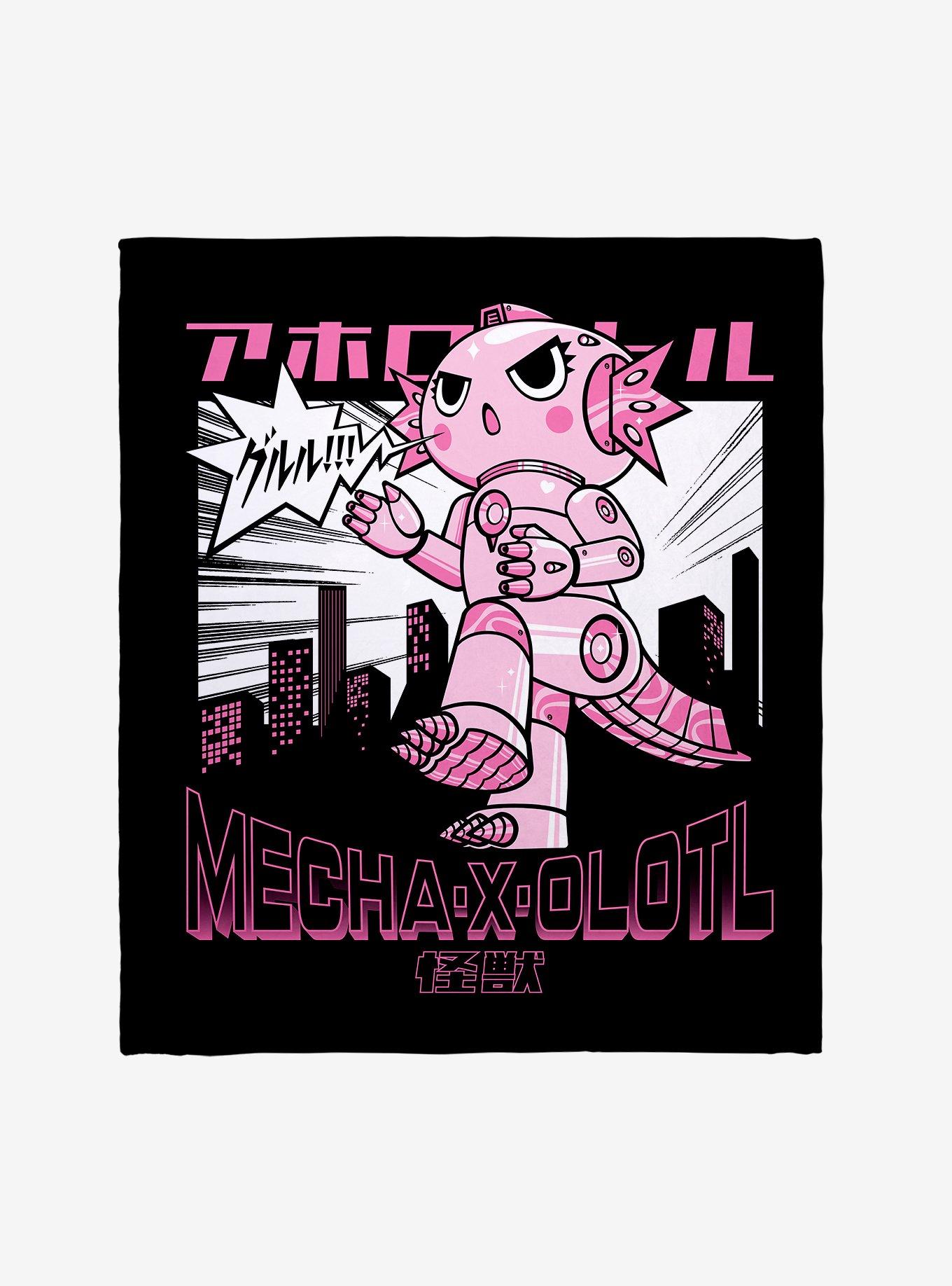 Mecha-X-Olotl Throw Blanket