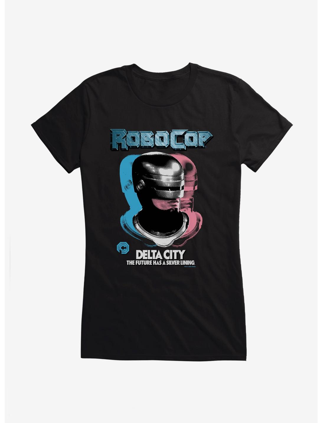 Robocop Delta City: The Future Has A Silver Lining Girls T-Shirt, BLACK, hi-res