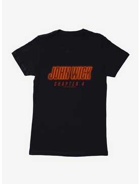 John Wick: Chapter 4 Title Logo Womens T-Shirt, , hi-res