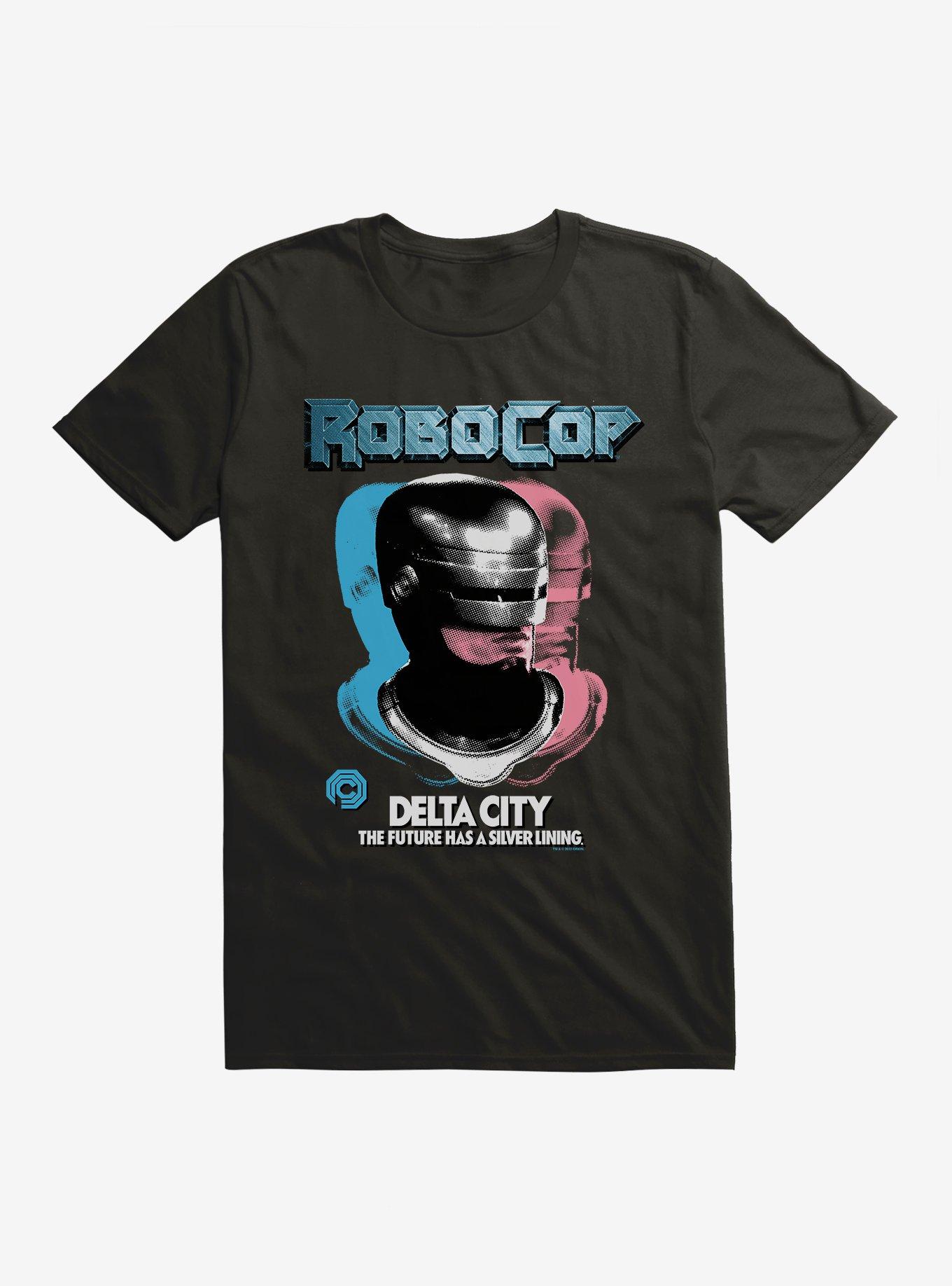 Robocop Delta City: The Future Has A Silver Lining T-Shirt, , hi-res