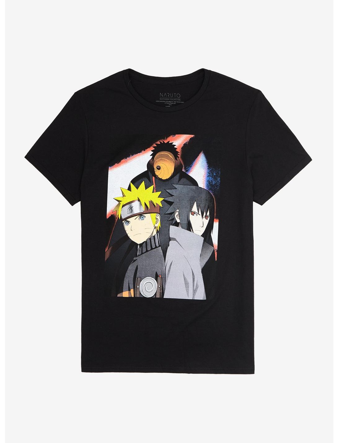 Naruto Shippuden Duo Obito T-Shirt, BLACK, hi-res