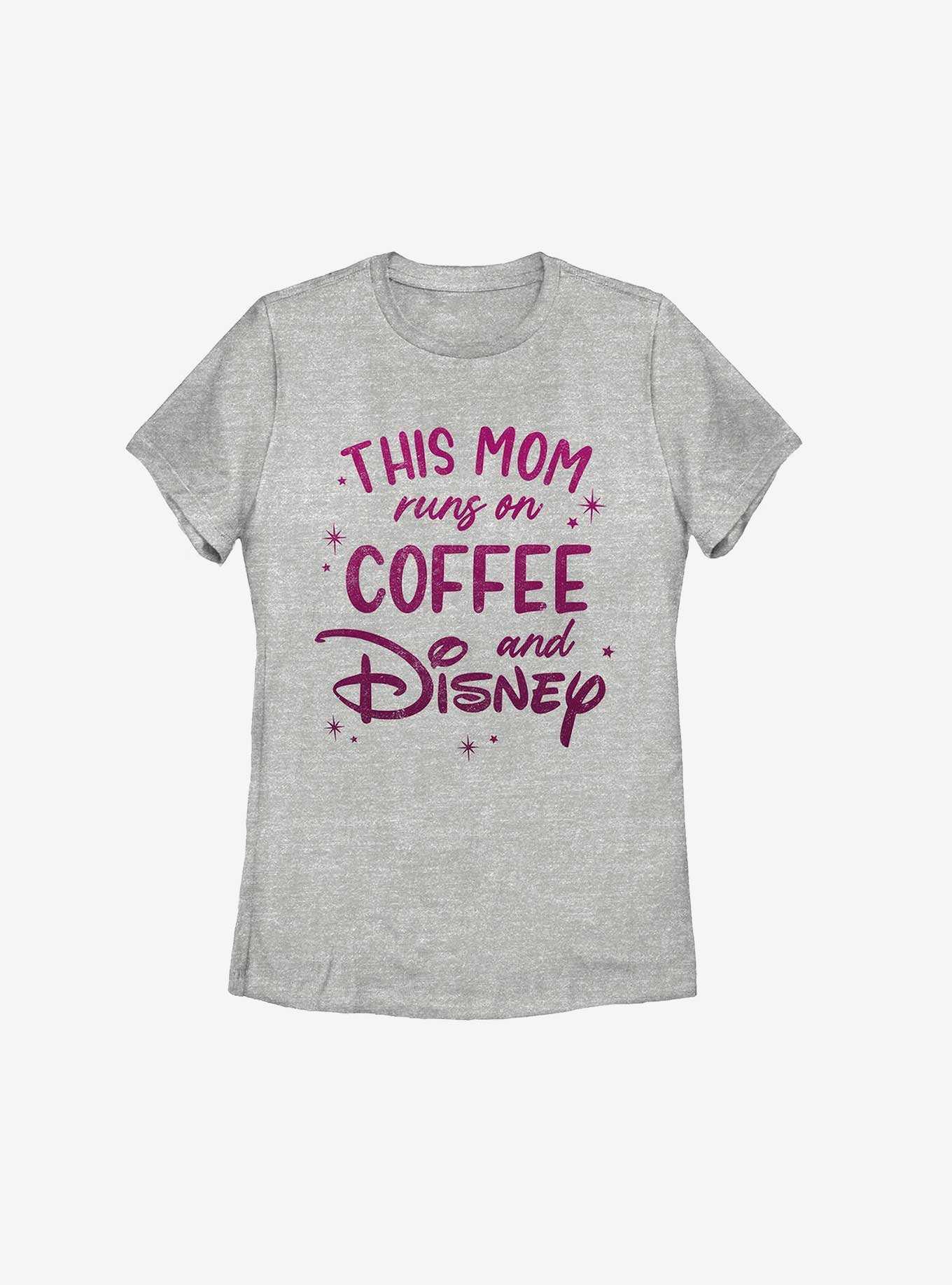 Disney Channel This Mom Runs On Coffee and Disney Womens T-Shirt, , hi-res