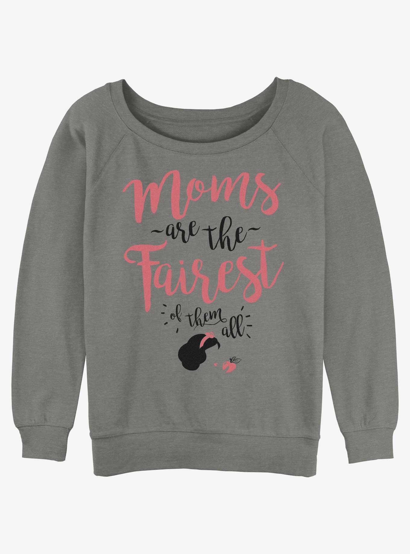 Disney Princesses Fairest Mom of Them All Womens Slouchy Sweatshirt, , hi-res