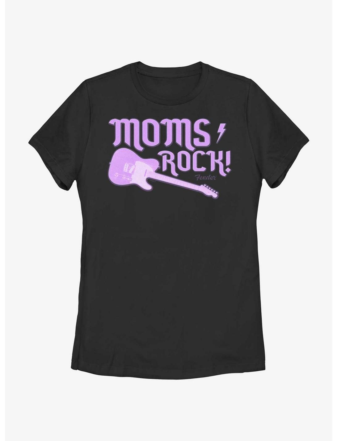 Fender Moms Rock Womens T-Shirt, BLACK, hi-res