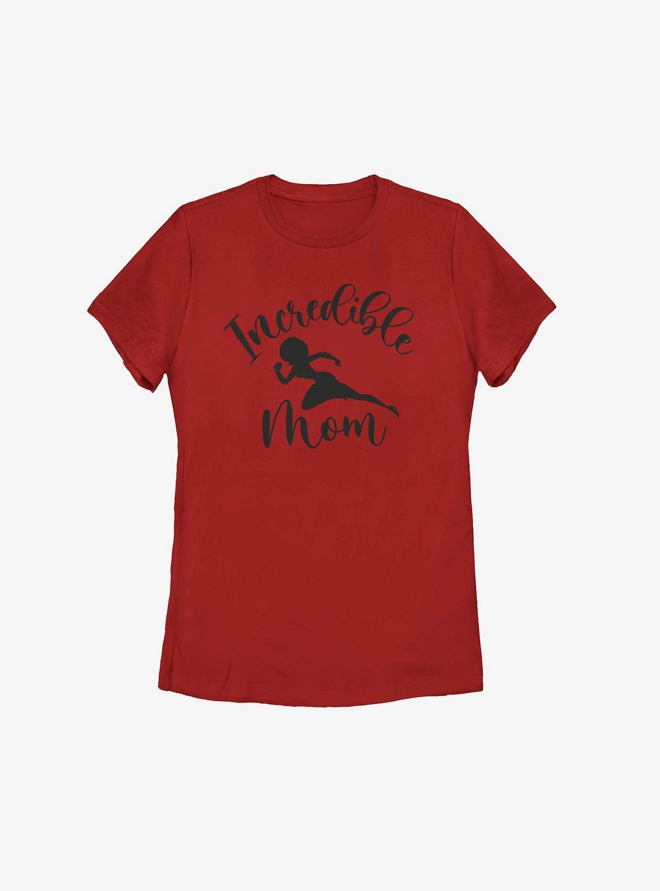 Disney Pixar The Incredibles Incredible Mom Womens T Shirt RED BoxLunch