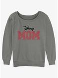 Disney Mickey Mouse Disney Mom Womens Slouchy Sweatshirt, GRAY HTR, hi-res