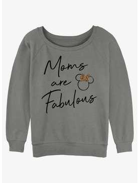 Disney Mickey Mouse Moms Are Fabulous Womens Slouchy Sweatshirt, , hi-res