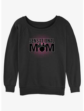 Plus Size Disney Mickey Mouse Sensational Mom Womens Slouchy Sweatshirt, , hi-res
