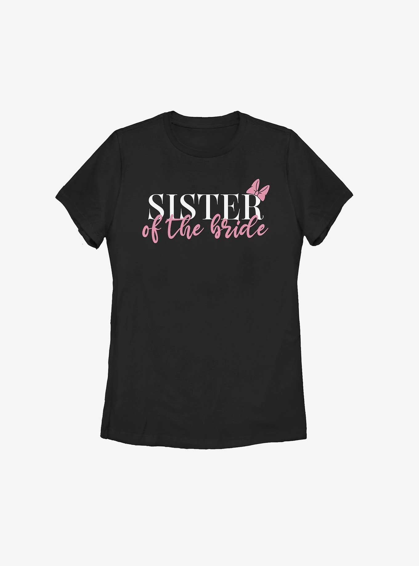 Disney Mickey Mouse Sister Of The Bride Womens T-Shirt, BLACK, hi-res