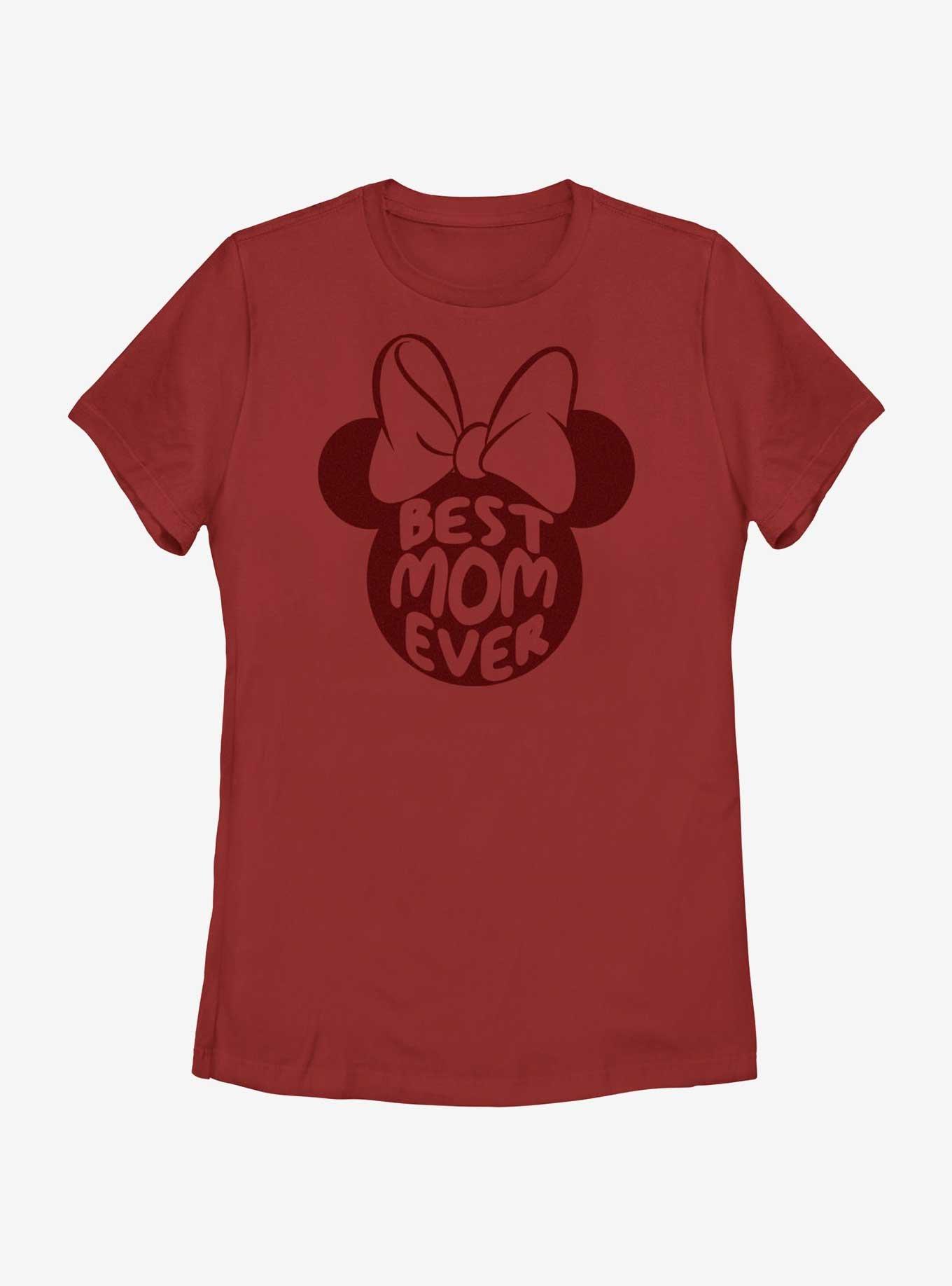 Disney Minnie Mouse Best Mom Ever Womens T-Shirt, , hi-res