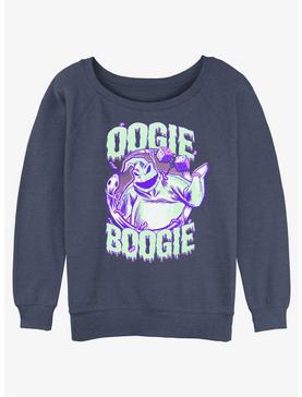 Plus Size Disney The Nightmare Before Christmas Oogie Boogie Womens Slouchy Sweatshirt, , hi-res