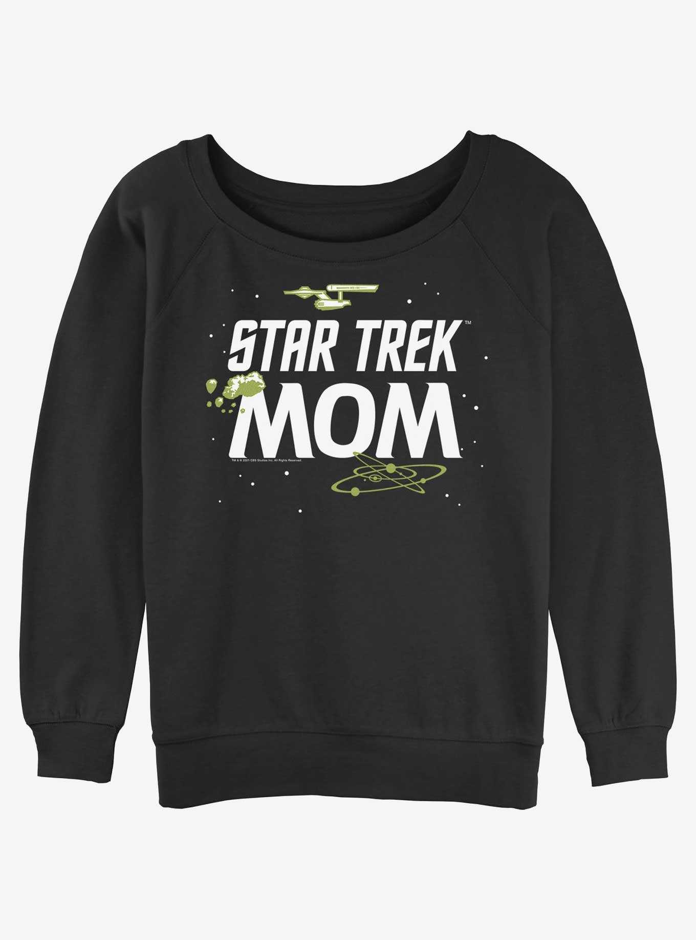 Star Trek Galactic Mom Womens Slouchy Sweatshirt, , hi-res