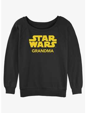 Disney Star Wars Grandma Womens Slouchy Sweatshirt, , hi-res