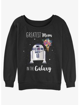 Plus Size Disney Star Wars R2-D2 Greatest Mom Womens Slouchy Sweatshirt, , hi-res