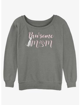Disney 101 Dalmatians Pawsome Mom Womens Slouchy Sweatshirt, , hi-res