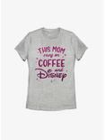 Disney Channel This Mom Runs On Coffee and Disney Womens T-Shirt, ATH HTR, hi-res