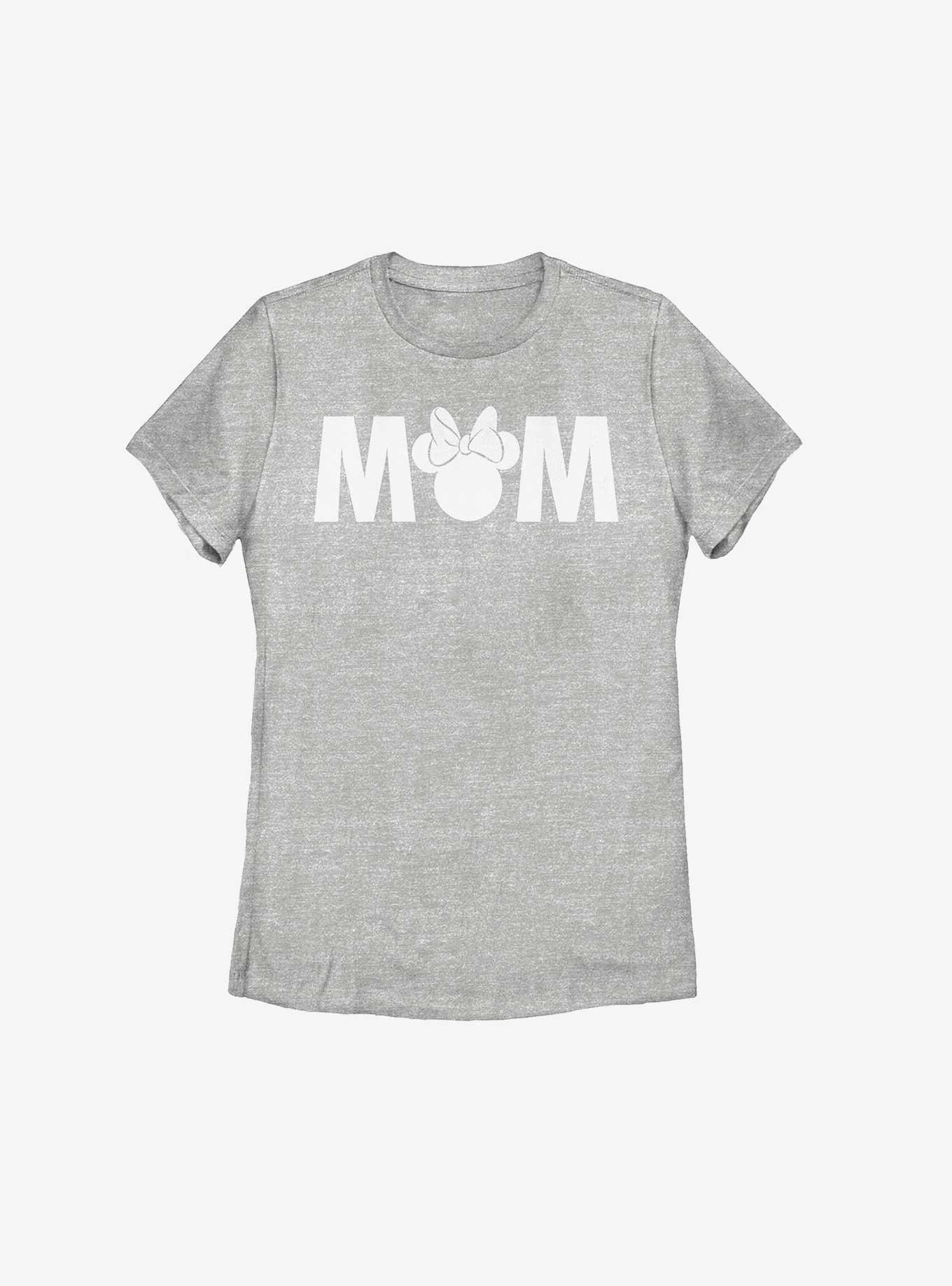 Disney Mickey Mouse Minnie Mouse Mom Womens T-Shirt, ATH HTR, hi-res