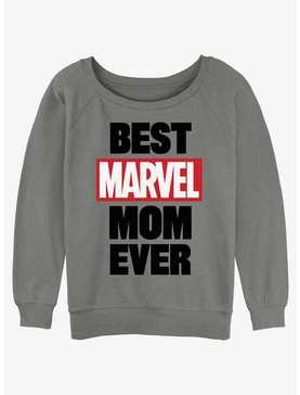 Marvel Best Marvel Mom Womens Slouchy Sweatshirt, , hi-res