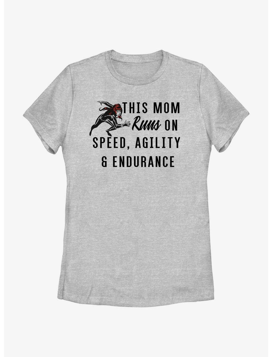 Marvel Black Widow Mom Womens T-Shirt, ATH HTR, hi-res
