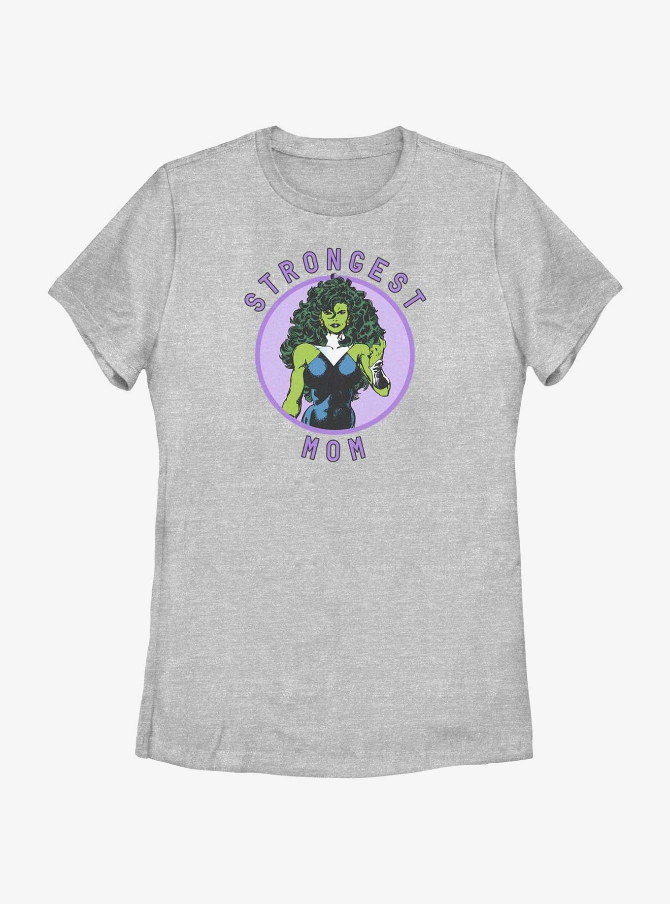 Marvel She-Hulk Strongest Mom Womens T-Shirt, ATH HTR, hi-res