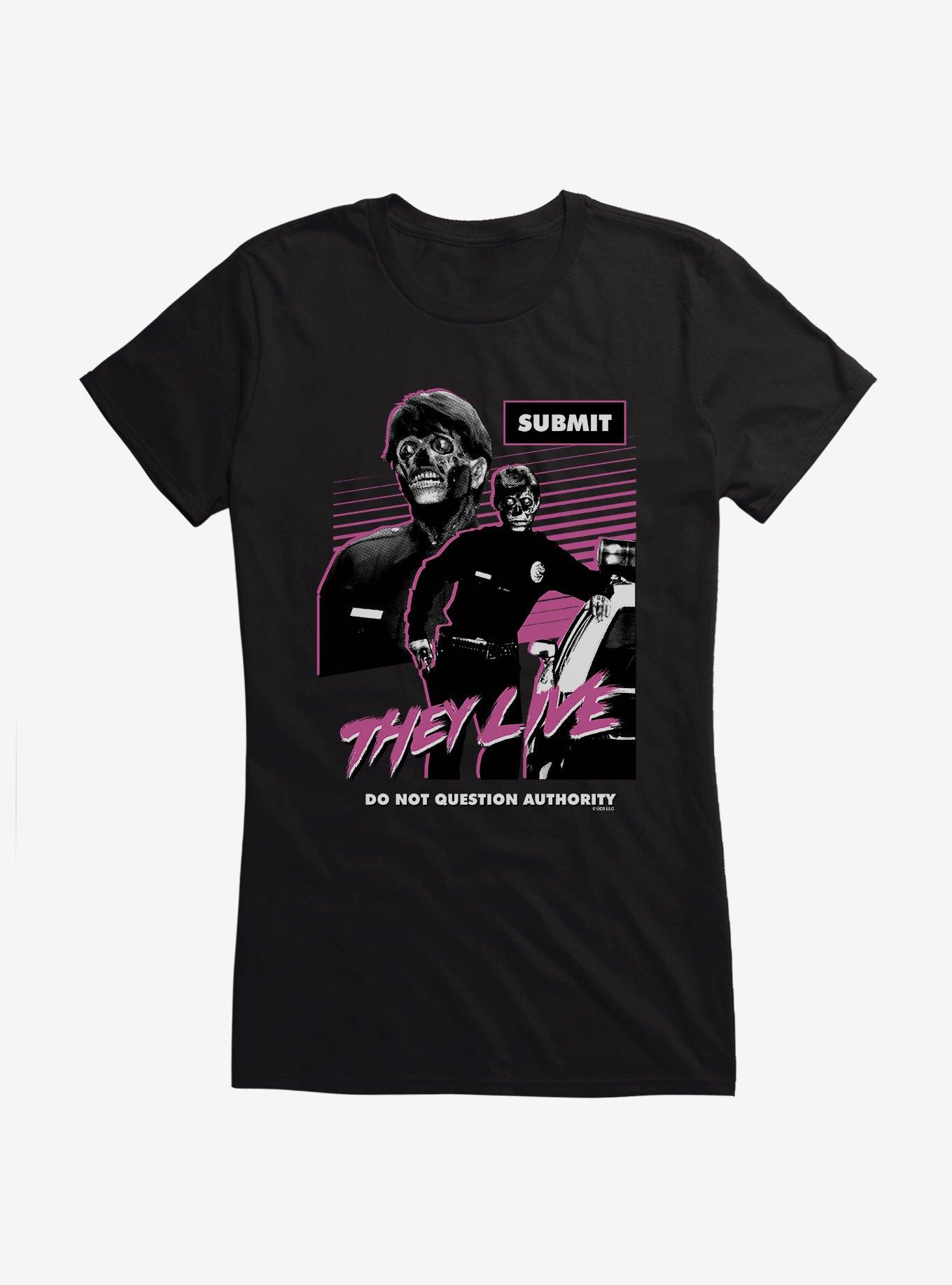 They Live Do Not Question Authority Girls T-Shirt, , hi-res