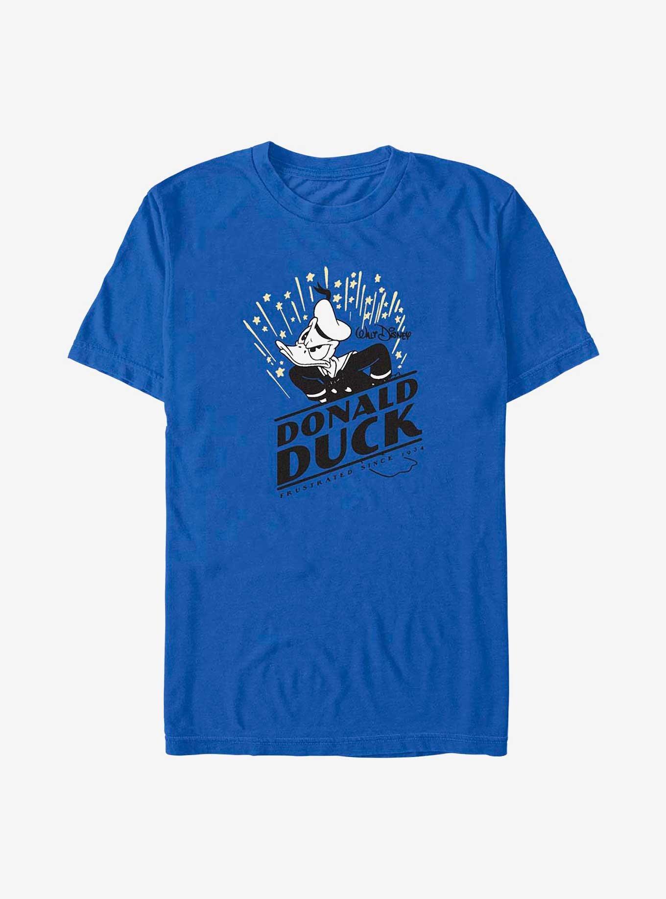 Disney100 Donald Duck Frustrated Duck T-Shirt, ROYAL, hi-res