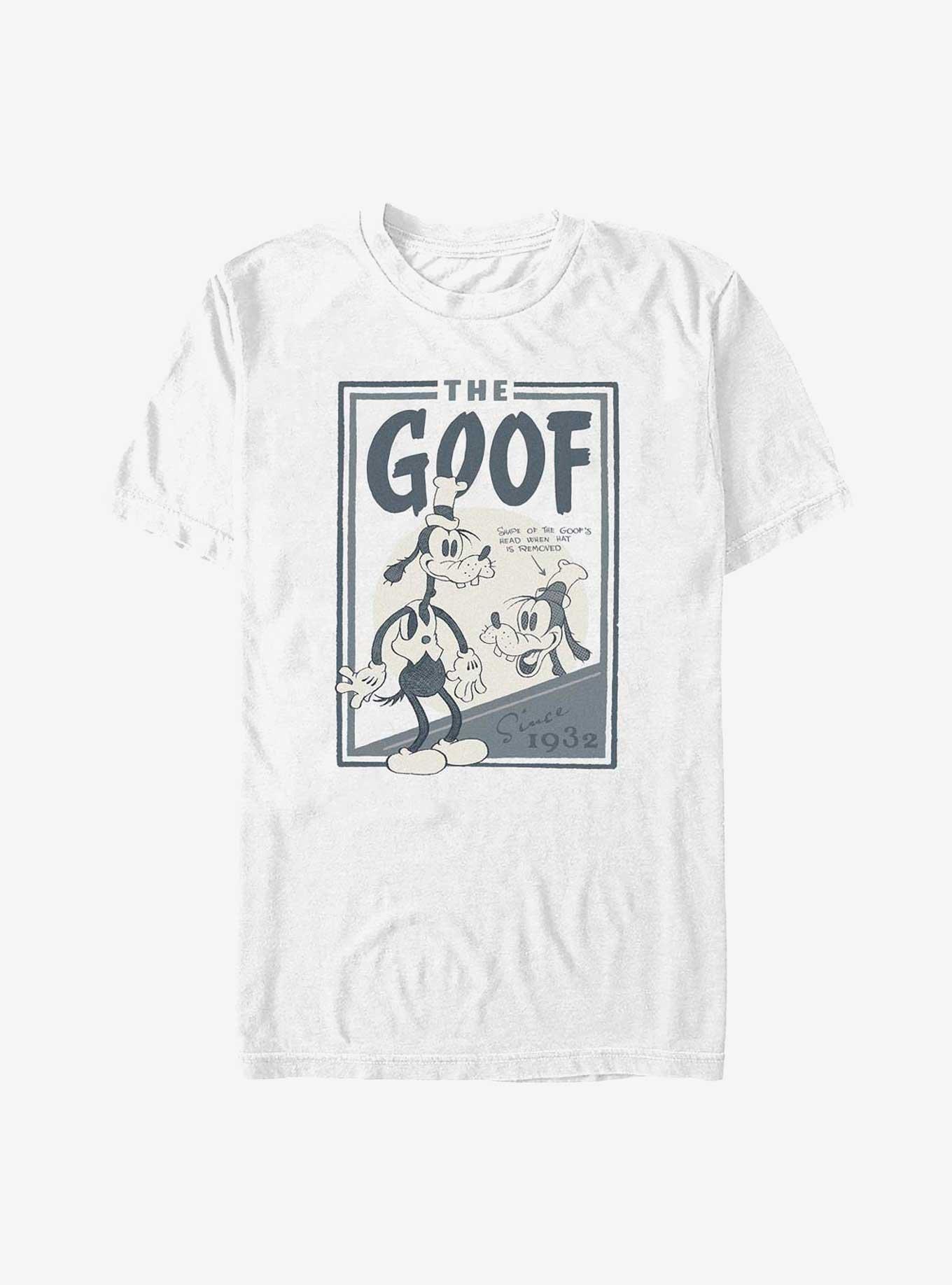Disney100 Goofy The Goof Poster T-Shirt, WHITE, hi-res