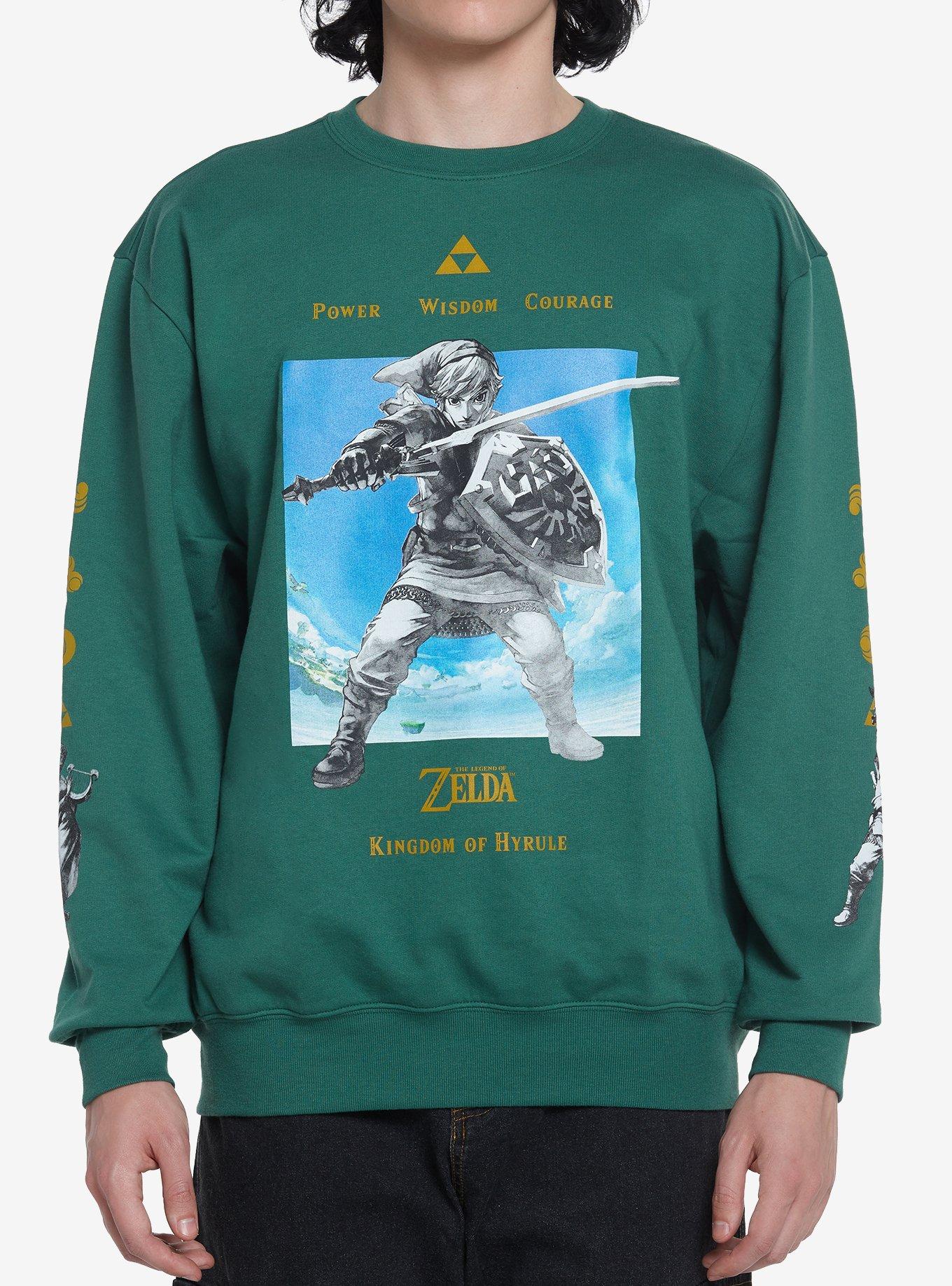 The Legend Of Zelda Link Sweatshirt Hot Topic