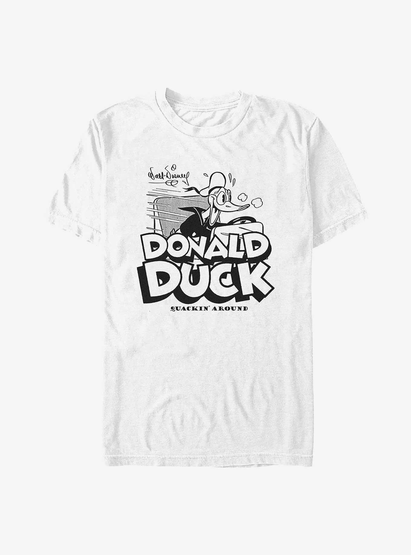 Disney100 Donald Duck Quackin' Around T-Shirt, WHITE, hi-res