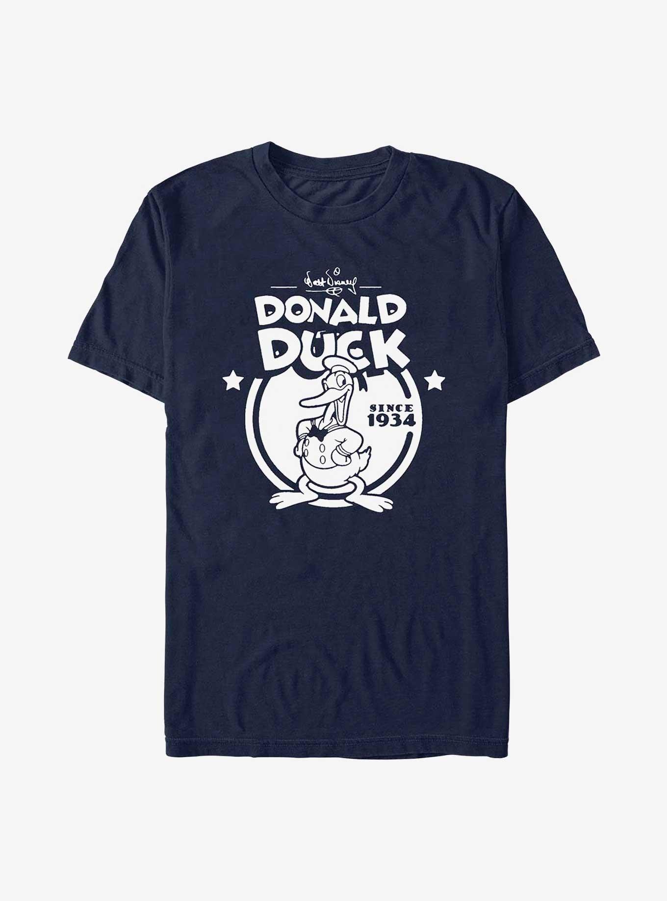 Disney100 Donald Duck Vintage Donald Since 1934 T-Shirt, NAVY, hi-res