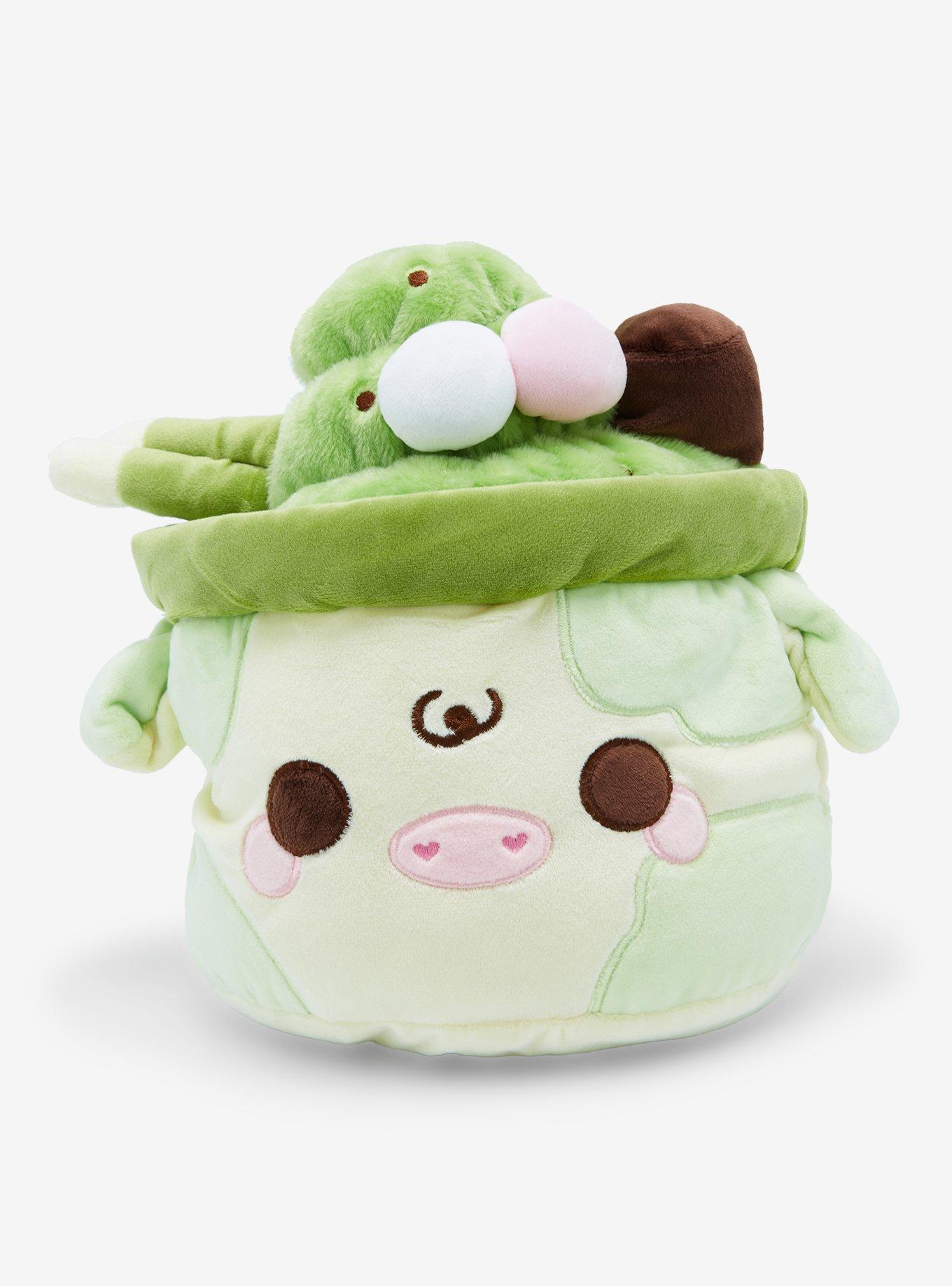  Cuddle Barn - Matcha Mooshake  Super Soft Cute Kawaii Cow  Dessert Drink Collectible Stuffed Animal Plush Toy, 10 inches : Toys & Games